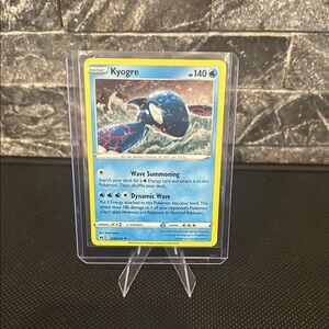 Pokemon Kyogre 036/159 Cosmos Holo Promo with Swirl from Crown Zenith Set‎